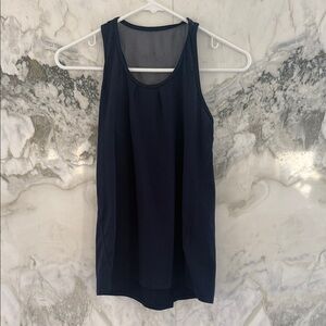 Lucky in Love Dark Blue Tank Top